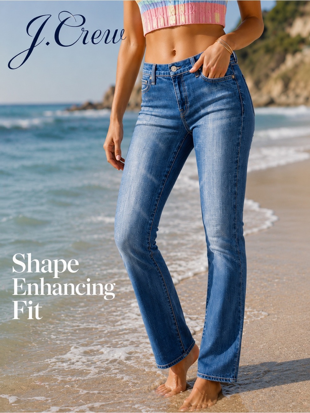 Like New 🌸 J. Crew Women's Blue Jeans Sexy Fit, Modern High-End Lux Style Denim